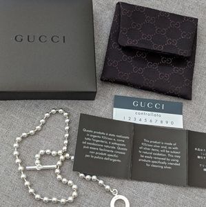 Gucci choker necklace (NWOT)